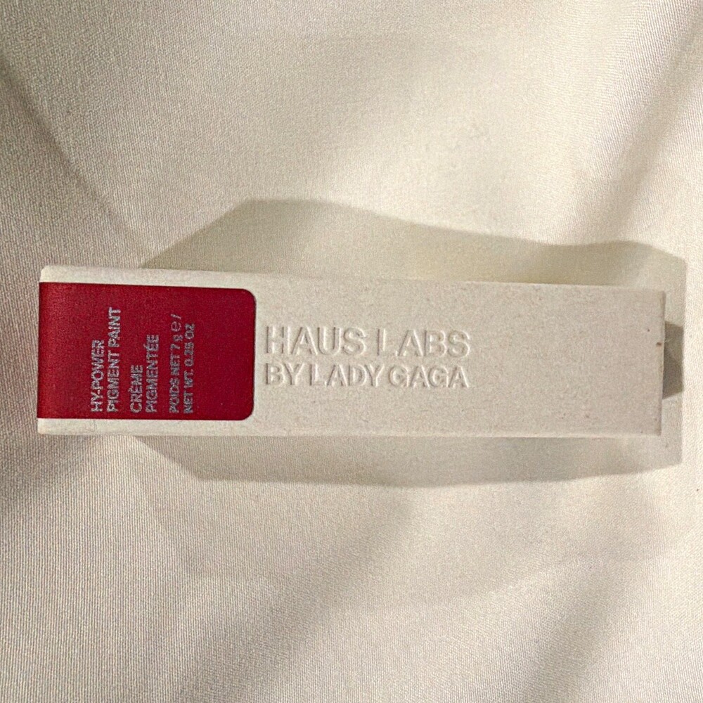 Haus Labs by Lady Gaga Hy-Power Pigment Paint Cream Burgundy Shimmer 0.25 oz